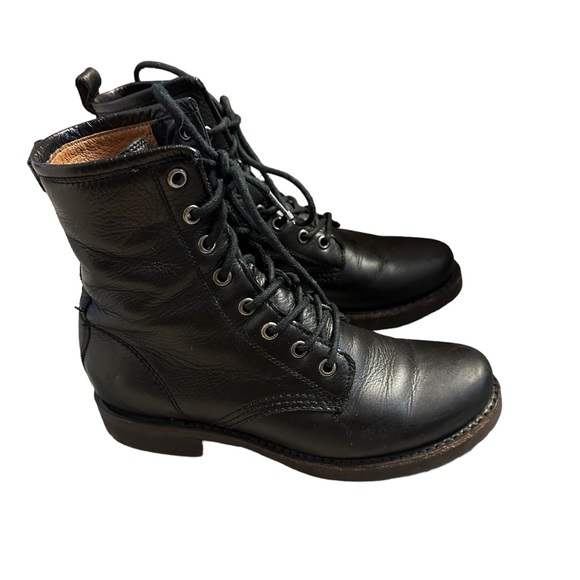 Frye Veronica combat boots size 6 - Picture 3 of 4